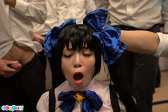 Mari Hirose - Blowjob,Mouth Cumshot,Multiple Dicks