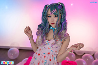 Ria Kurumi - Hairless Pussy, Lollipop, Masturbation, Posing